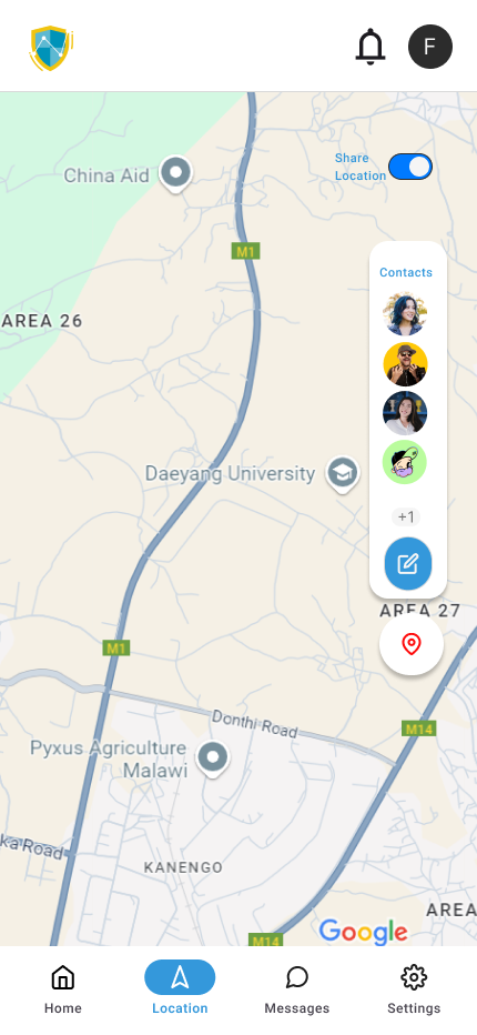 AlertWay mobile experience preview